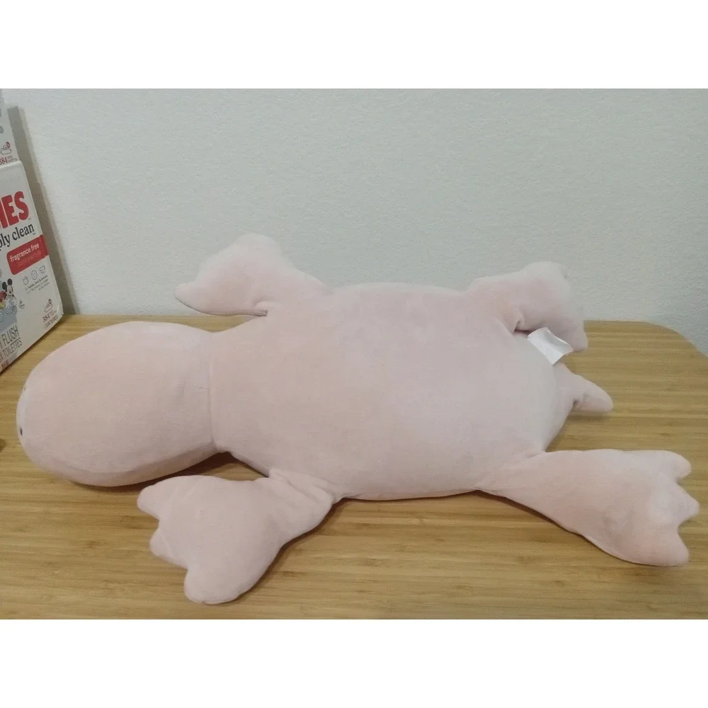 Pillowfort Weighted Plush Pink Dino Dinosaur Throw Pillow Target‎ Sensory Toy